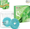 Woven Dental Floss Shred Resistant, Extra Wide Woven Floss Dental, Gentle On Gums, 33 Yards Each